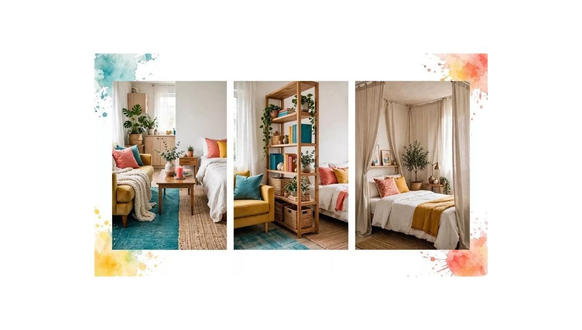Four decluttering habits to keep a small studio breathing: apply the one-in-one-out rule by donating an old jacket when buying a new one, sort belongings seasonally with vacuum bags under the bed, donate, sell, or toss unused items in boxes, and use digital alternatives.